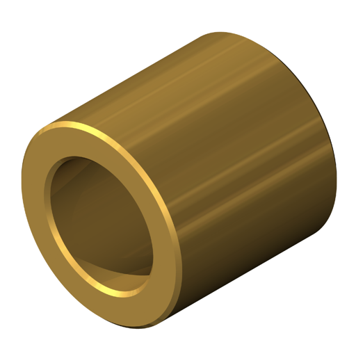 Brass 10mm Clearance Spacer 38mm Long [7102 PLU87986]